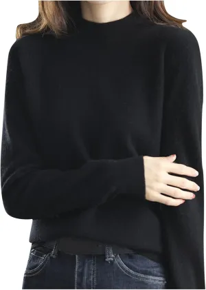 Womens Turtleneck Sweaters Oversized Sweaters Ribbed Knitted Sweater Fall Pullover Sweater Y2K Sweaters Jumper Tops