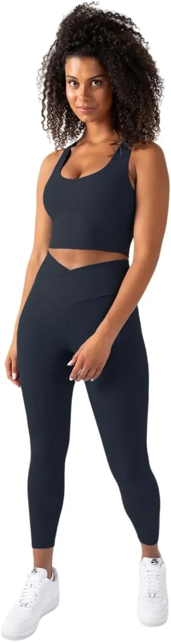 YITTY Active Women's UltraLuxe Built-in Bra Tank Top, Athleisure, 4-Way-Stretch