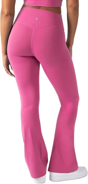 YITTY Active Women's UltraLuxe Kick Flare High Waist Legging, Athleisure, 4-Way-Stretch