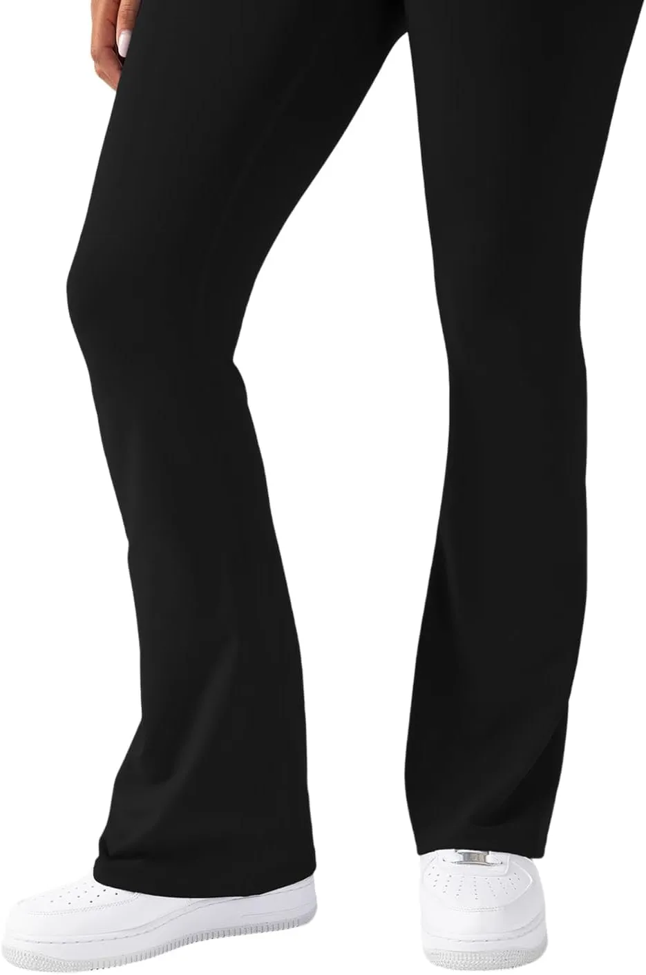 YITTY Active Women's UltraLuxe Kick Flare High Waist Legging, Athleisure, 4-Way-Stretch