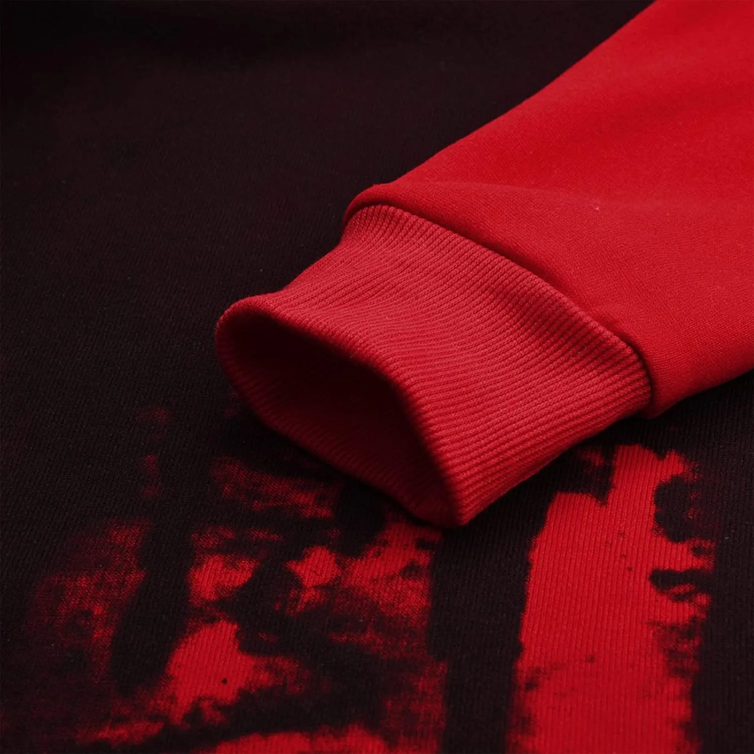 Ymosrh Mens Fleece Hoodies Men Gradient Color Pullover Long Sleeve Hooded Sweatshirt Tops Blouse Hoodies Pullover