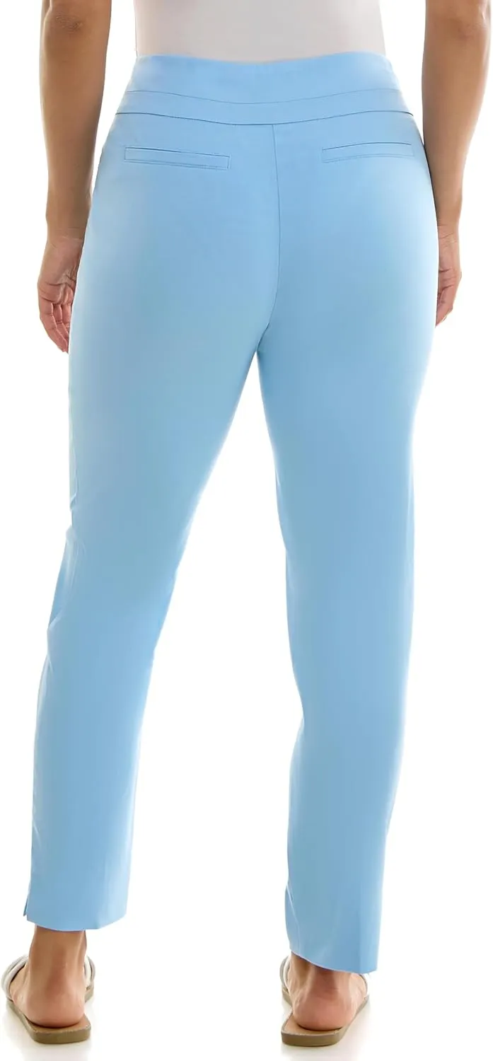 Zac & Rachel Women's Pull-on Ankle Length Pants with Millennium Fabric