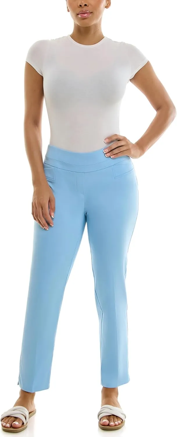 Zac & Rachel Women's Pull-on Ankle Length Pants with Millennium Fabric