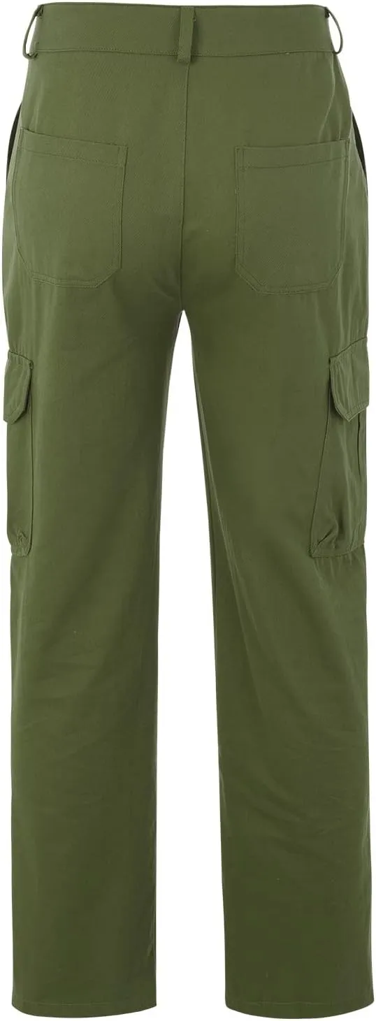 ZYXTIM Big and Tall Men Cargo Jogger Sweat Pants Elastic Bottom Ripstop Hiking Work Pants Relaxed Fit Elastic Waisted Outdoor
